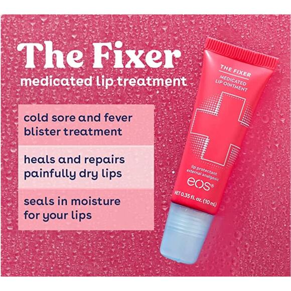 EOS, The Fixer, Medicated Analgesic Cooling Lip Ointment, 0.35 fl oz (10 ml) - Picture 3 of 3